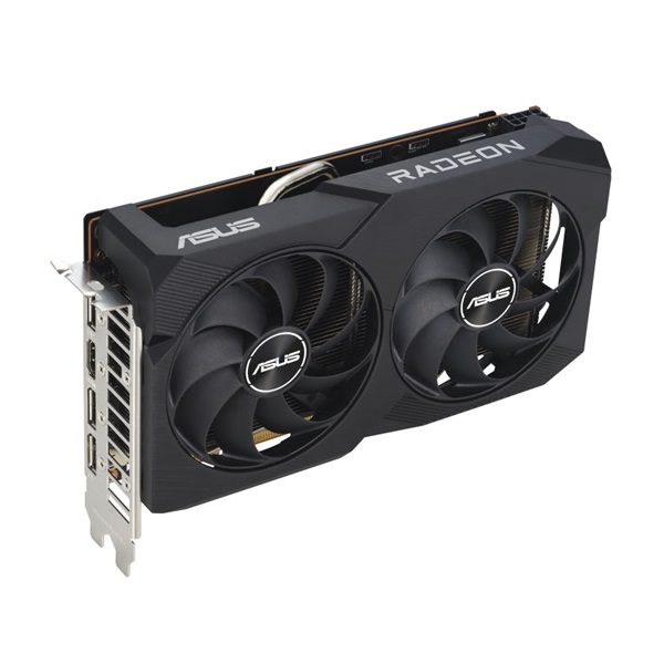 Asus Dual Radeon RX 7600 OC Edition AMD 8GB GDDR6 128bit PCIe videókártya