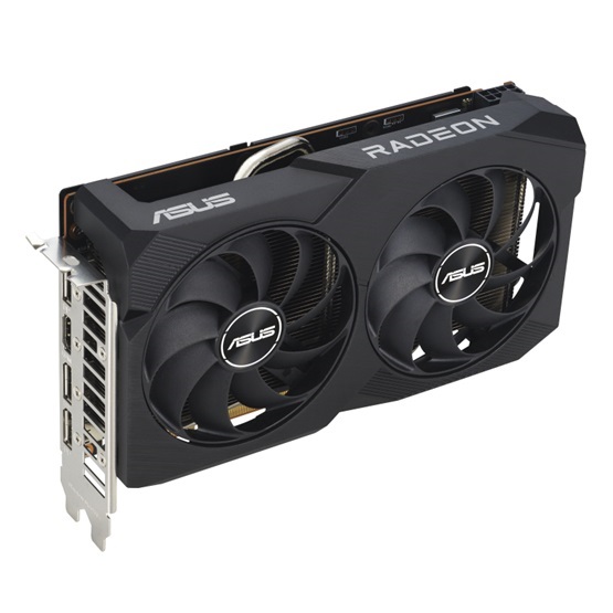 Asus Dual Radeon RX 7600 OC Edition AMD 8GB GDDR6 128bit PCIe videókártya