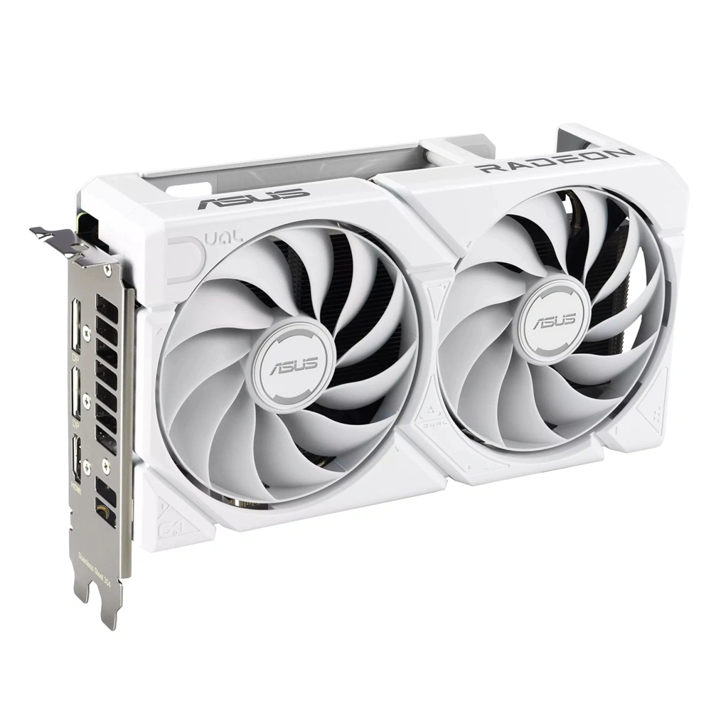 Asus Dual Radeon RX 9060 XT White Edition AMD 16GB GDDR6 128bit PCIe videókártya