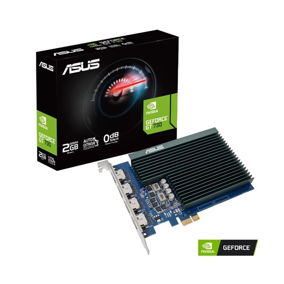Asus GeForce GT 730 nVidia 2GB GDDR5 384bit PCIe videókártya