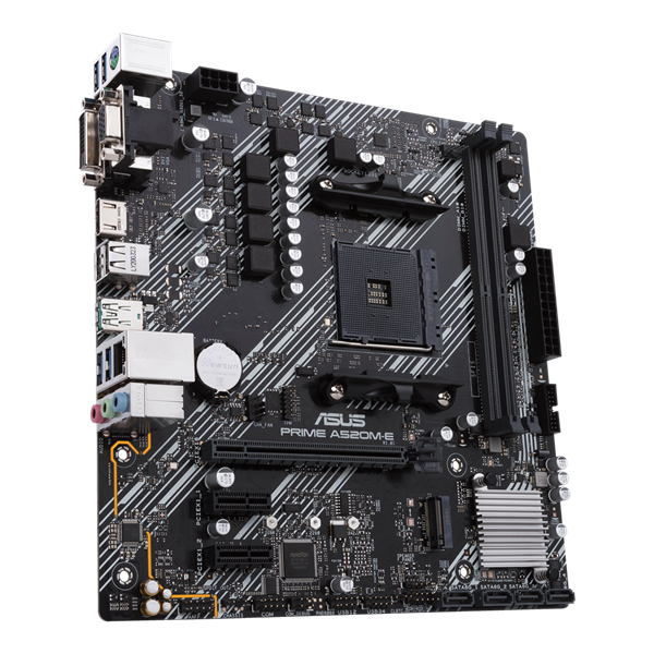 Asus PRIME A520M-E/CSM AMD A520 AM4 mATX alaplap