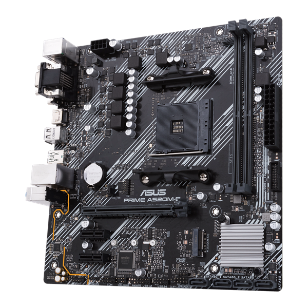 Asus PRIME A520M-E/CSM AMD A520 AM4 mATX alaplap