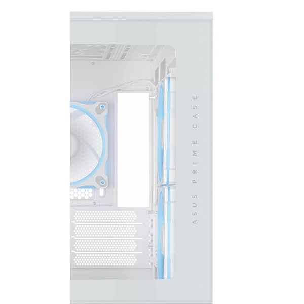 Asus PRIME AP202 fehér (táp nélküli) ablakos ARGB mATX ház