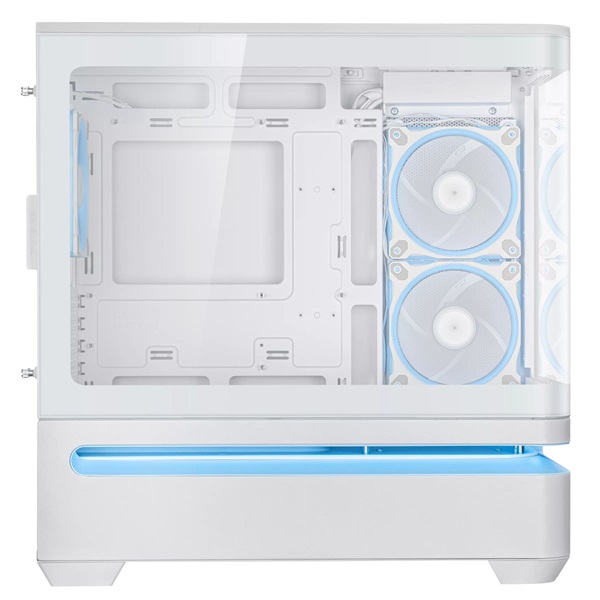 Asus PRIME AP202 fehér (táp nélküli) ablakos ARGB mATX ház