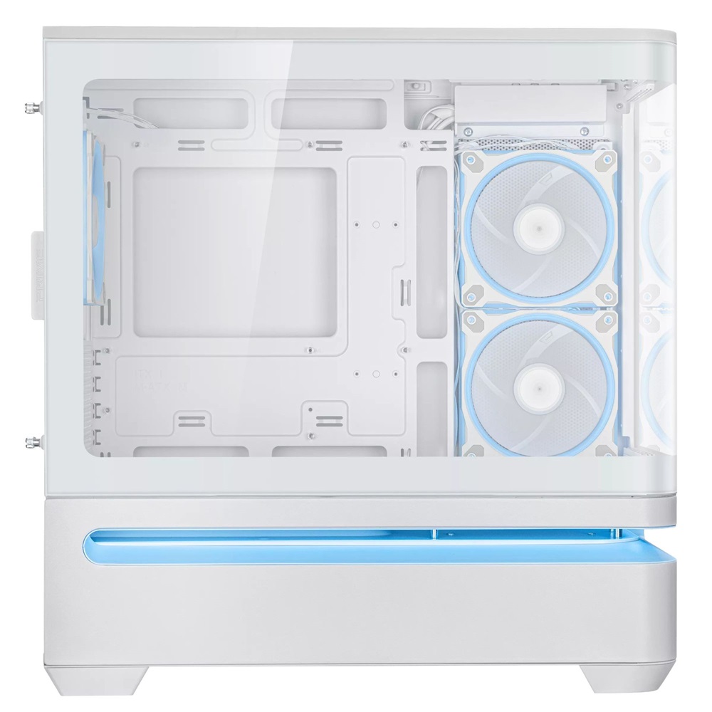 Asus PRIME AP202 fehér (táp nélküli) ablakos ARGB mATX ház