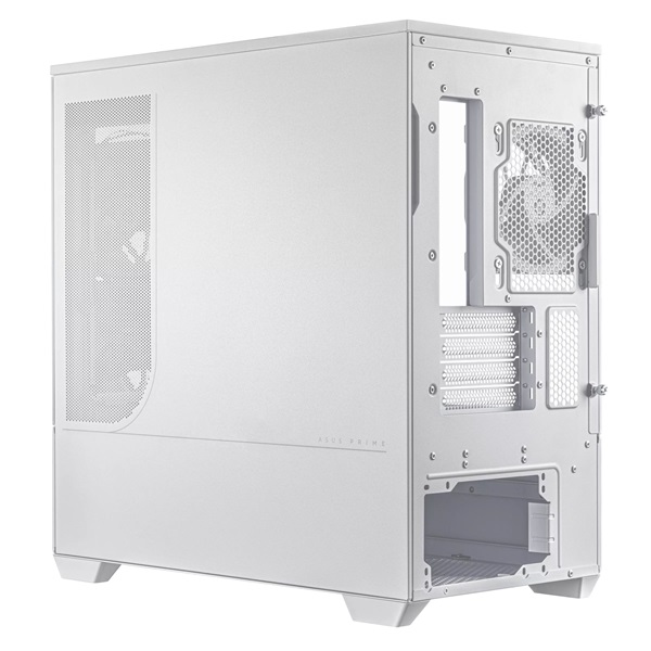 Asus PRIME AP202 fehér (táp nélküli) ablakos ARGB mATX ház