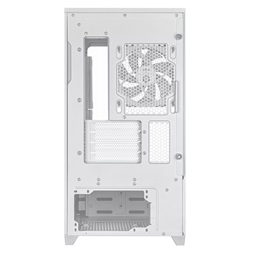 Asus PRIME AP202 fehér (táp nélküli) ablakos ARGB mATX ház