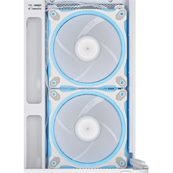 Asus PRIME AP202 fehér (táp nélküli) ablakos ARGB mATX ház
