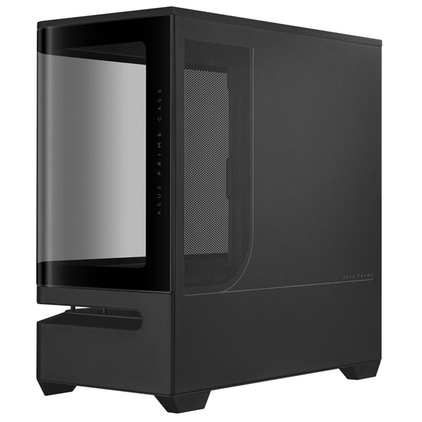 Asus PRIME AP202 fekete (táp nélküli) ablakos ARGB mATX ház