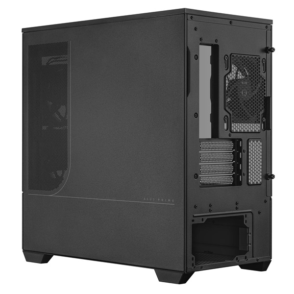 Asus PRIME AP202 fekete (táp nélküli) ablakos ARGB mATX ház