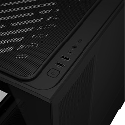 Asus PRIME AP202 fekete (táp nélküli) ablakos ARGB mATX ház