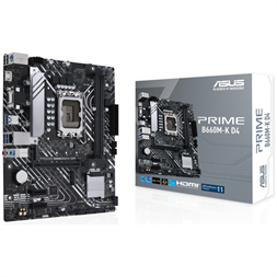 Asus PRIME B660M-K D4 Intel B660 LGA1700 mATX alaplap