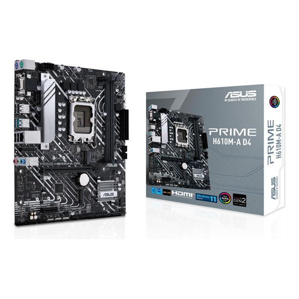Asus PRIME H610M-A D4 Intel H610 LGA1700 mATX alaplap