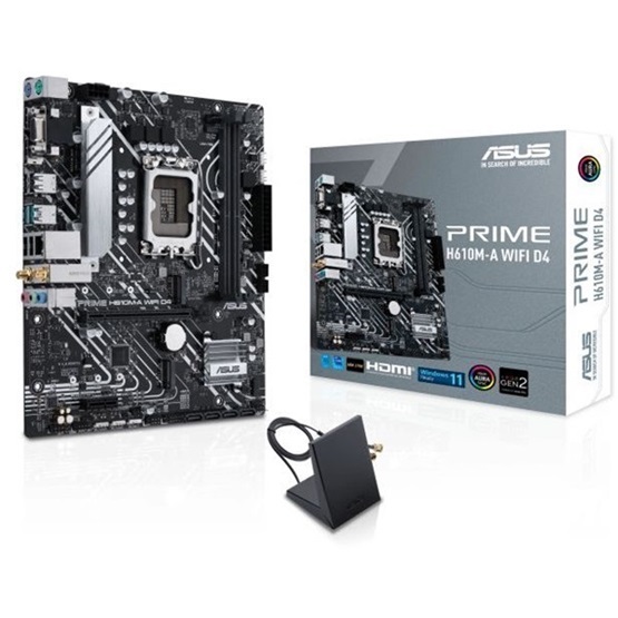 Asus PRIME H610M-A WIFI D4 Intel H610 LGA1700 mATX alaplap