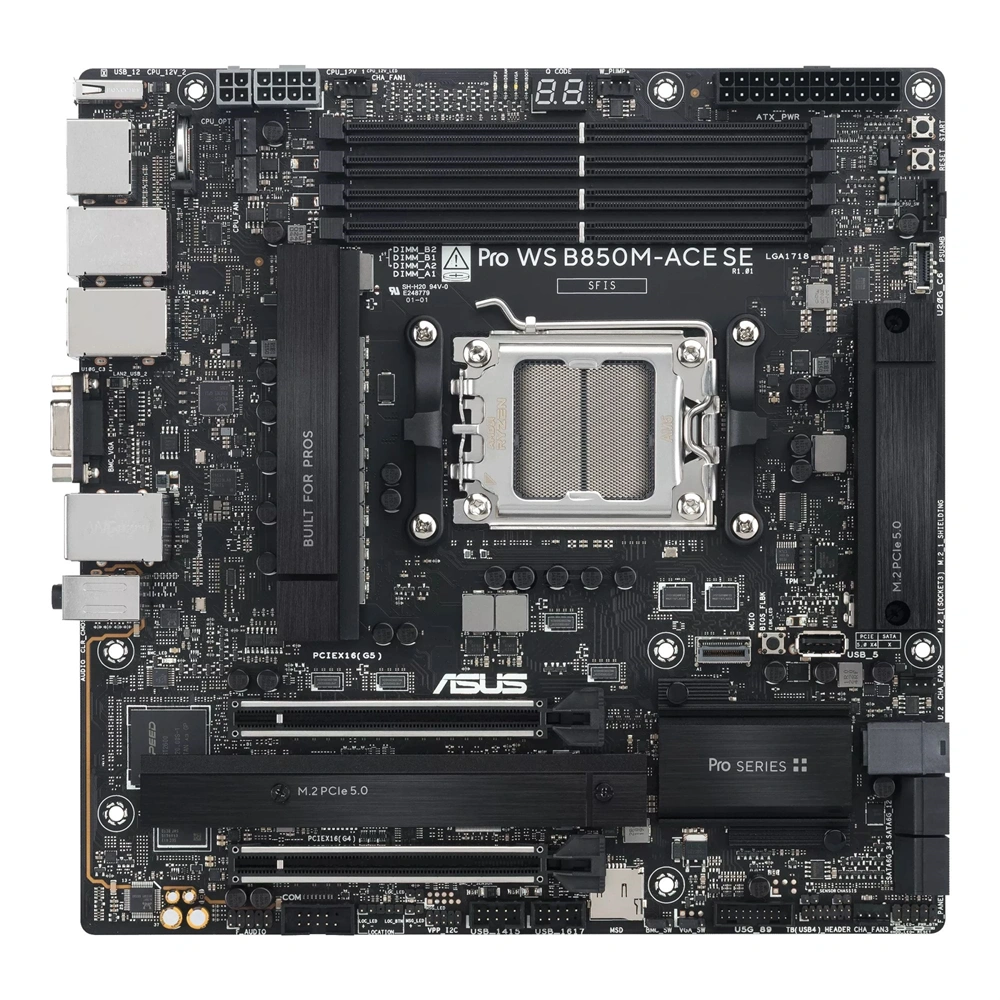 Asus PRO WS B850M-ACE SE AMD B850 AM5 mATX alaplap