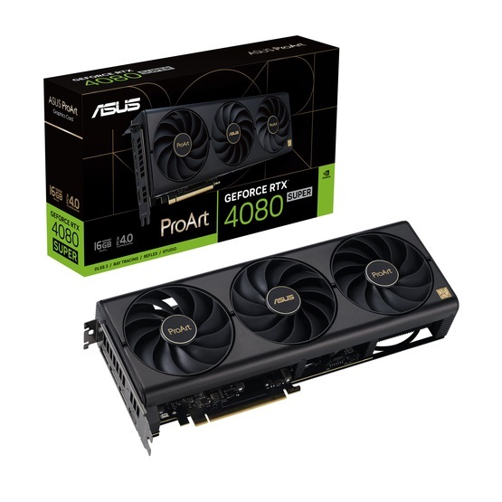 Asus ProArt GeForce RTX 4080 SUPER OC Edition nVidia 16GB GDDR6X 256bit PCIe videókártya