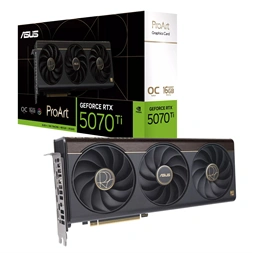 Asus ProArt GeForce RTX 5070 Ti OC Edition nVidia 16GB GDDR7 256bit PCIe videókártya
