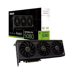 Asus ProArt GeForce RTX 5080 OC Edition nVidia 16GB GDDR7 256bit PCIe videókártya