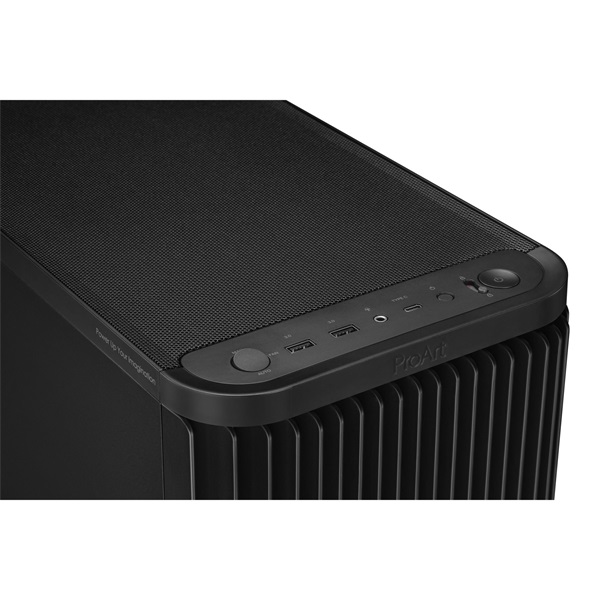 Asus ProArt PA401 METAL fekete (táp nélküli) mATX ház