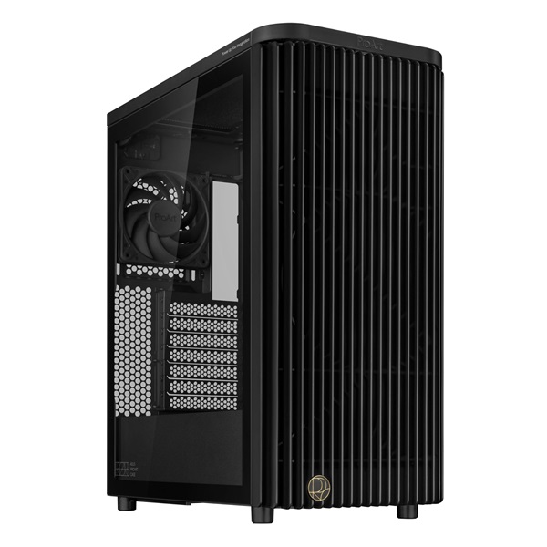 Asus ProArt PA401 TG fekete (táp nélküli) ablakos mATX ház