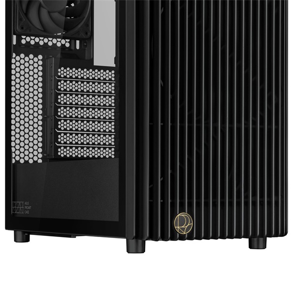 Asus ProArt PA401 TG fekete (táp nélküli) ablakos mATX ház