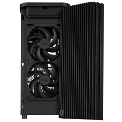 Asus ProArt PA401 TG fekete (táp nélküli) ablakos mATX ház