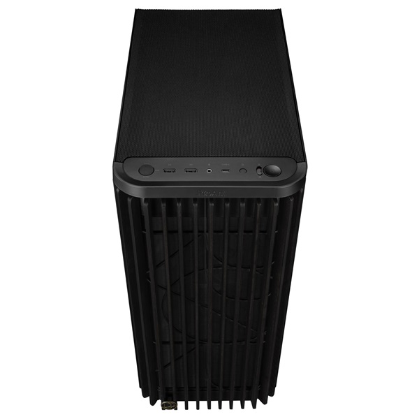 Asus ProArt PA401 WOOD MESH fekete (táp nélküli) mATX ház