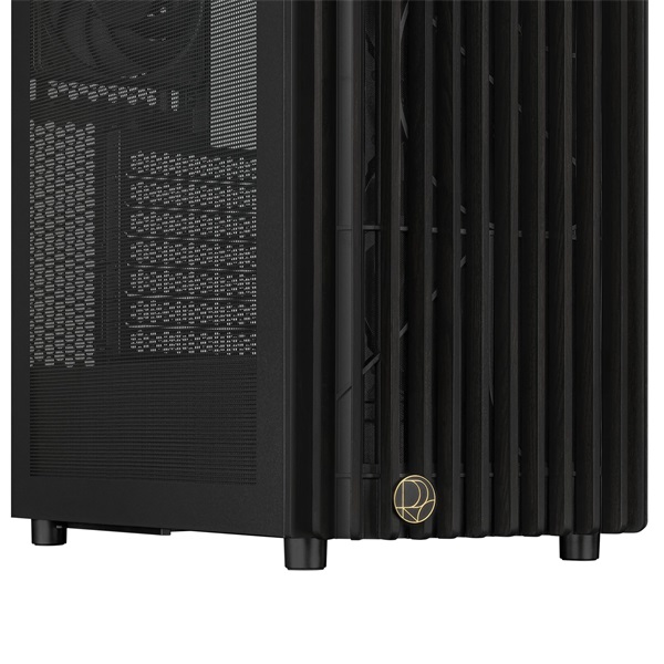 Asus ProArt PA401 WOOD MESH fekete (táp nélküli) mATX ház