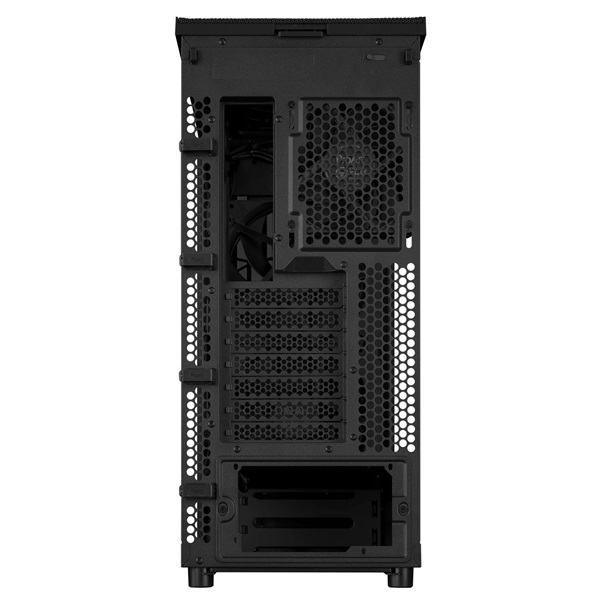 Asus ProArt PA401 WOOD TG fekete (táp nélküli) ablakos mATX ház