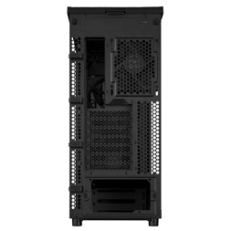 Asus ProArt PA401 WOOD TG fekete (táp nélküli) ablakos mATX ház
