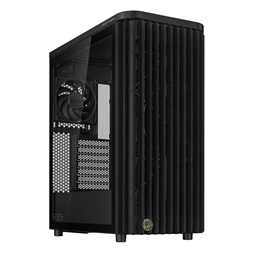 Asus ProArt PA401 WOOD TG fekete (táp nélküli) ablakos mATX ház