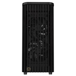 Asus ProArt PA401 WOOD TG fekete (táp nélküli) ablakos mATX ház