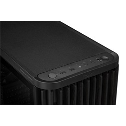 Asus ProArt PA401 WOOD TG fekete (táp nélküli) ablakos mATX ház