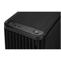 Asus ProArt PA401 WOOD TG fekete (táp nélküli) ablakos mATX ház