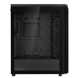 Asus ProArt PA401 WOOD TG fekete (táp nélküli) ablakos mATX ház