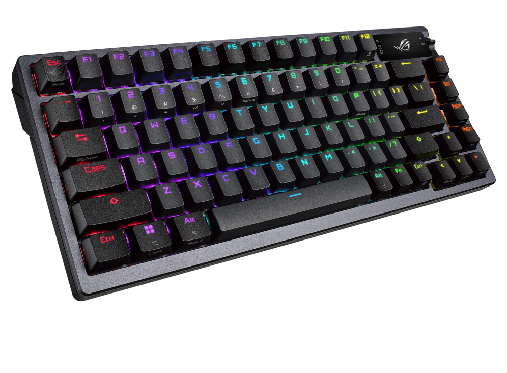 Asus ROG Azoth HUN RGB fekete mechanikus gamer billentyűzet