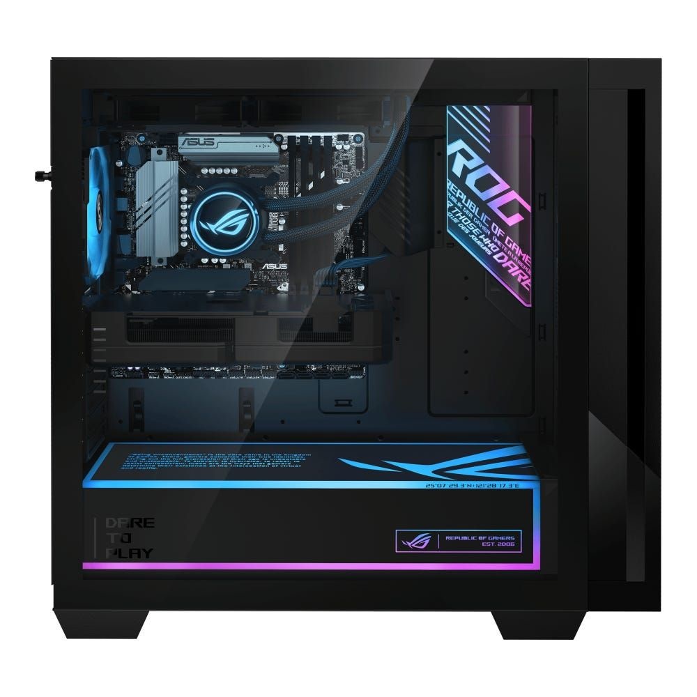Asus ROG G700 G700TF-09285K168W/Core Ultra 9 285K/64GB/2TB/Win11/RTX 5080 16GB/fekete Gamer PC