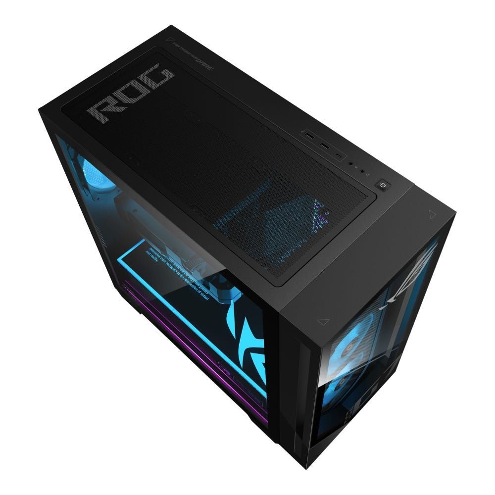 Asus ROG G700 G700TF-09285K168W/Core Ultra 9 285K/64GB/2TB/Win11/RTX 5080 16GB/fekete Gamer PC