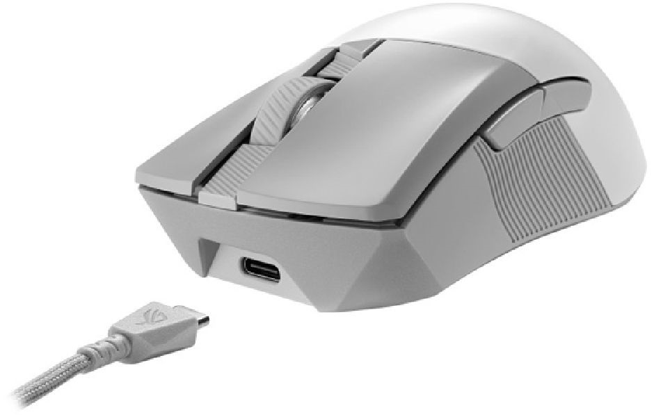 Asus ROG Gladius III Wireless AimPoint fehér vezeték nélküli egér