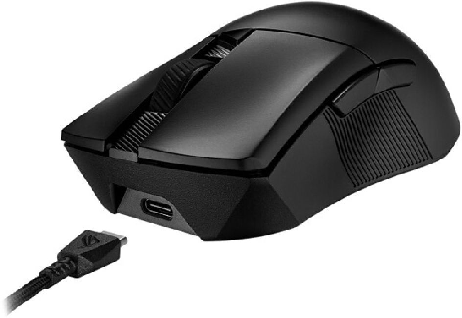 Asus ROG Gladius III Wireless AimPoint fekete vezeték nélküli egér