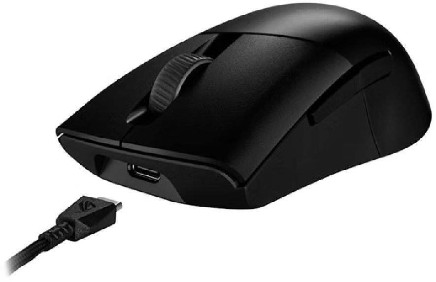 Asus ROG Keris Wireless AimPoint fekete vezeték nélküli egér