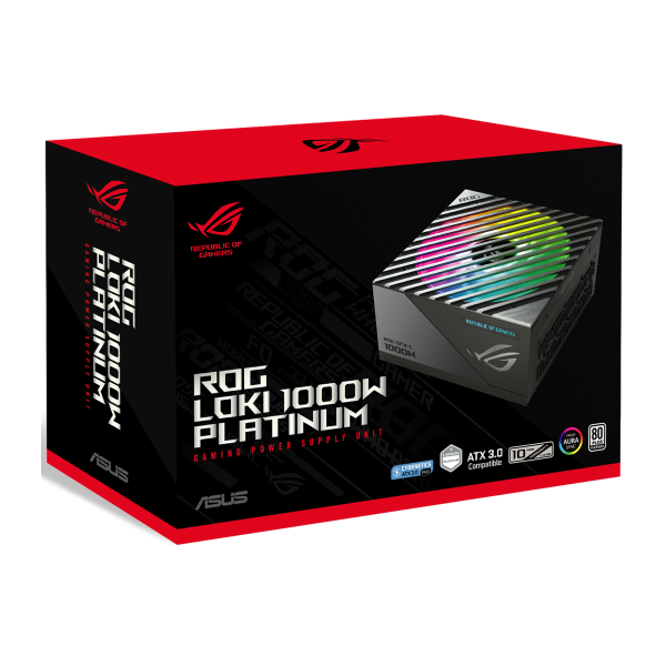 Asus ROG Loki 1000W Platinum tápegység - moduláris - ROG-LOKI-1000P-SFX-L-GAMING