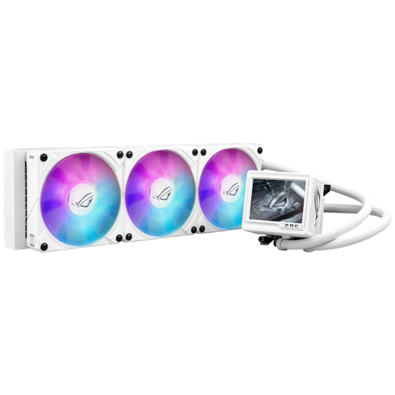 Asus ROG RYUJIN III 360 ARGB fehér vízhűtéses processzor hűtő