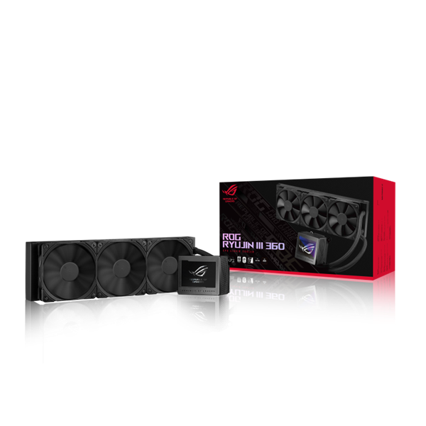 Asus ROG RYUJIN III 360 vízhűtéses processzor hűtő