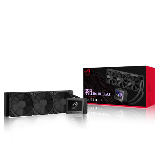 Asus ROG RYUJIN III 360 vízhűtéses processzor hűtő