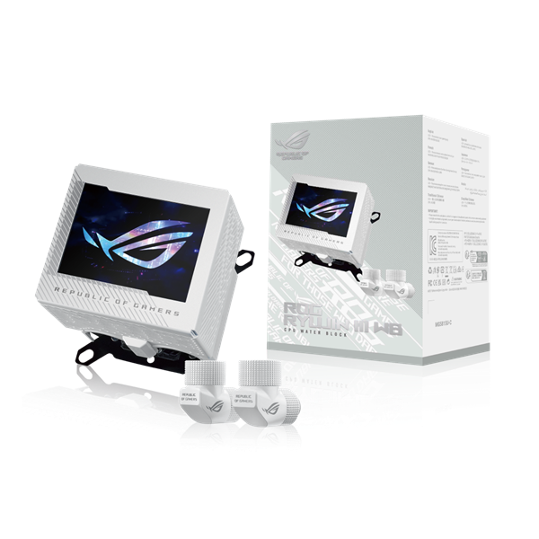 Asus ROG RYUJIN III WB fehér vízhűtéses processzor hűtő