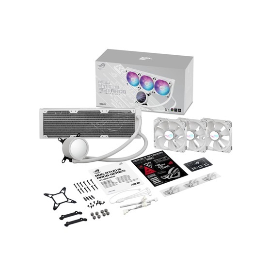 Asus ROG RYUO III 360 ARGB fehér vízhűtéses processzor hűtő