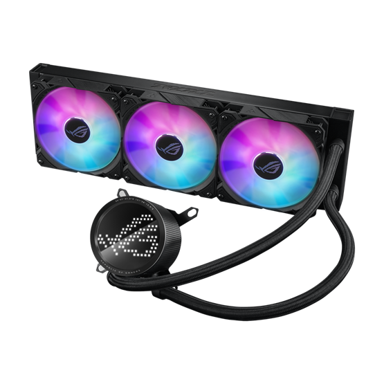 Asus ROG RYUO III 360 ARGB fekete vízhűtéses processzor hűtő