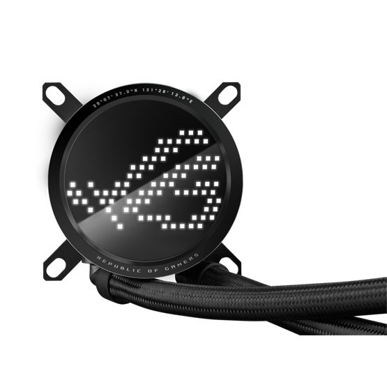 Asus ROG RYUO III 360 ARGB fekete vízhűtéses processzor hűtő