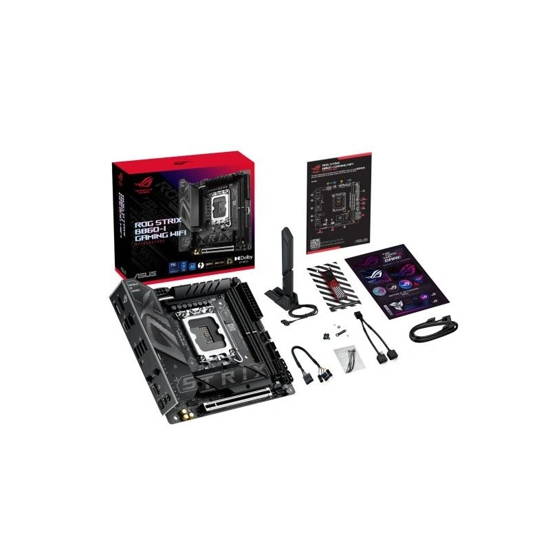 Asus ROG STRIX B860-I GAMING WIFI Intel B860 LGA1851 Mini-ITX alaplap